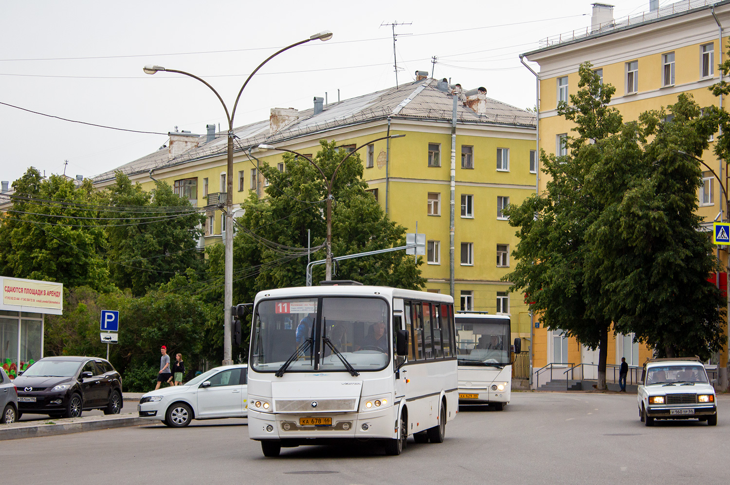 Свердловская область, ПАЗ-320412-04 "Вектор" № КА 678 66