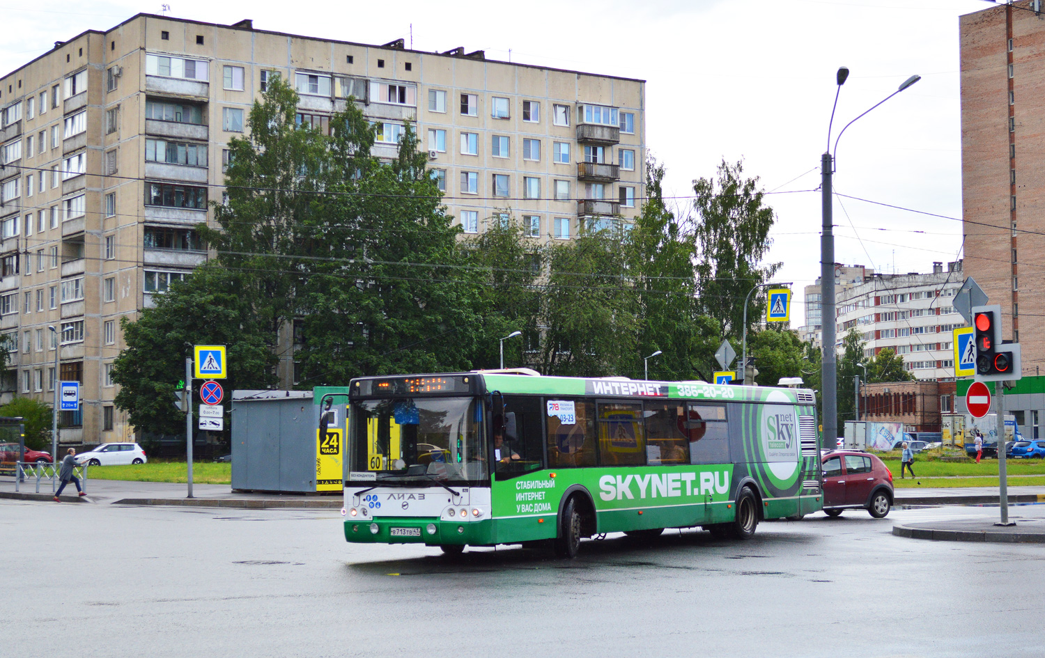 Санкт-Петербург, ЛиАЗ-5292.21 № 020