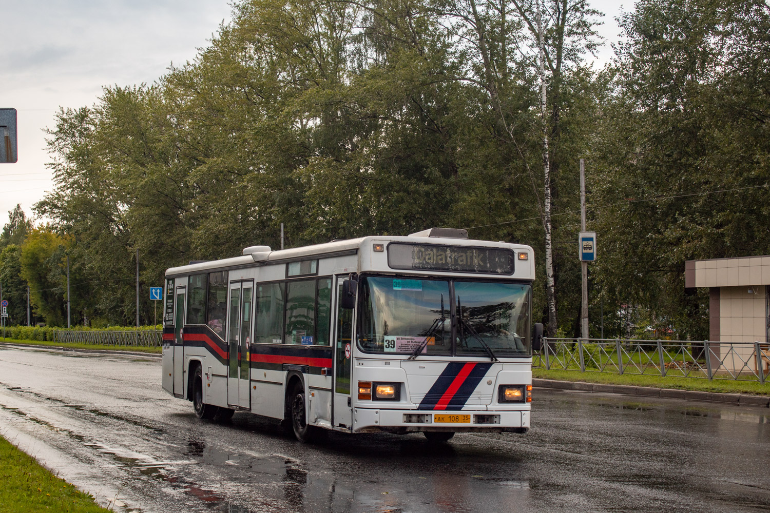 Вологодская область, Scania CN113CLL MaxCi № АК 108 35