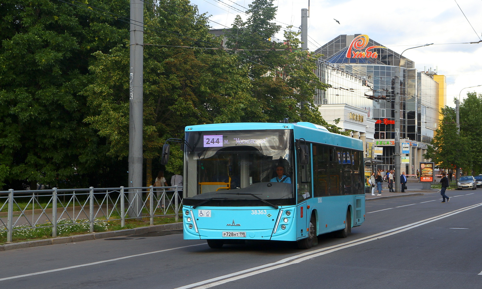 Санкт-Петербург, МАЗ-206.947 № 38363