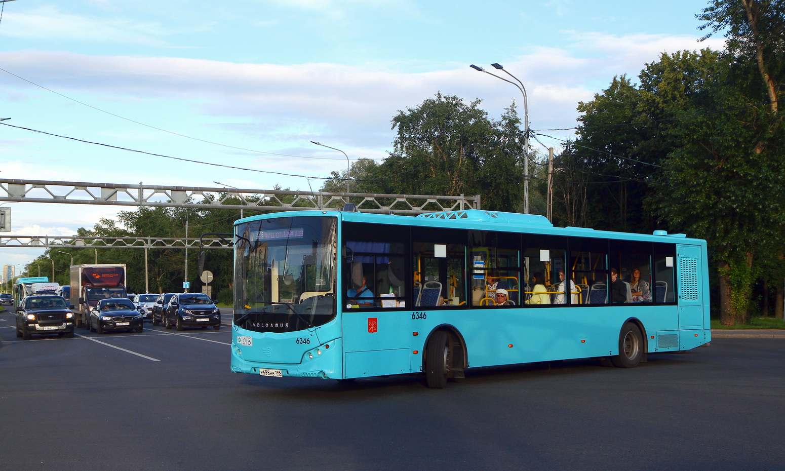 Sankt Peterburgas, Volgabus-5270.G2 (LNG) Nr. 6346