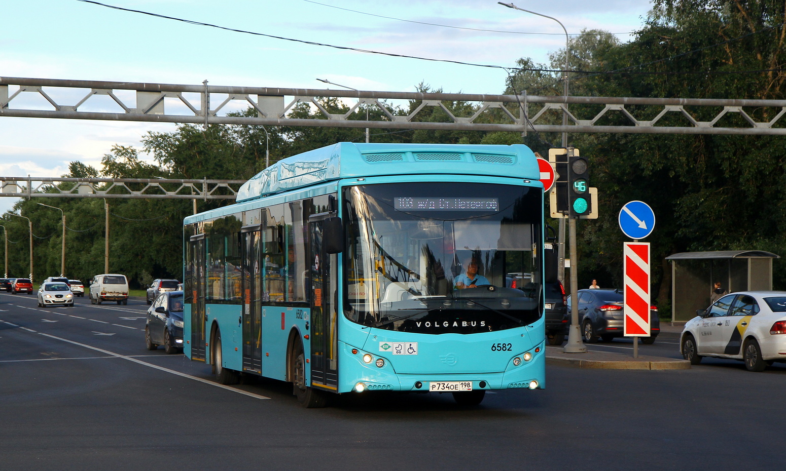 Санкт-Петербург, Volgabus-5270.G4 (CNG) № 6582