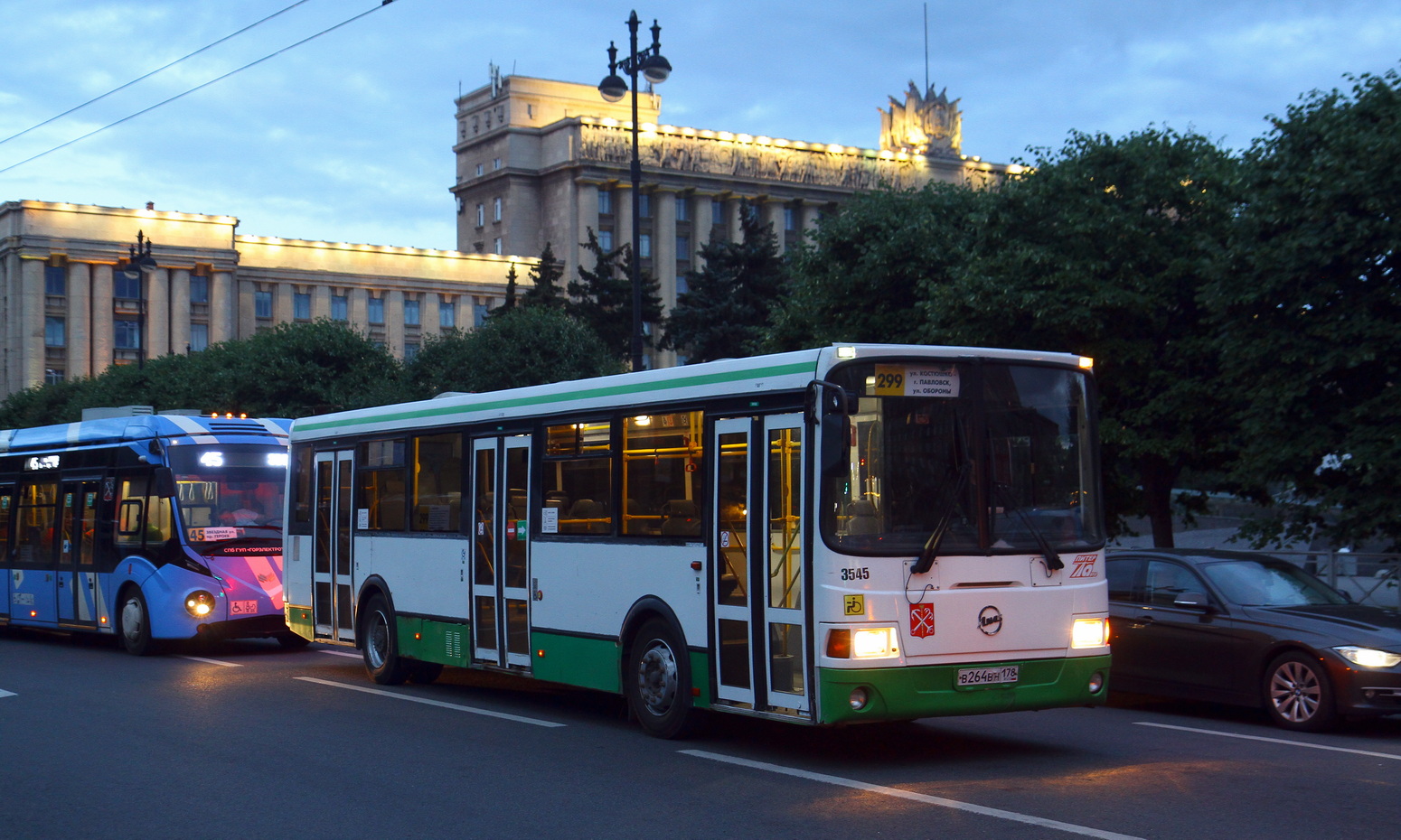 Санкт-Петербург, ЛиАЗ-5293.53 № 3545