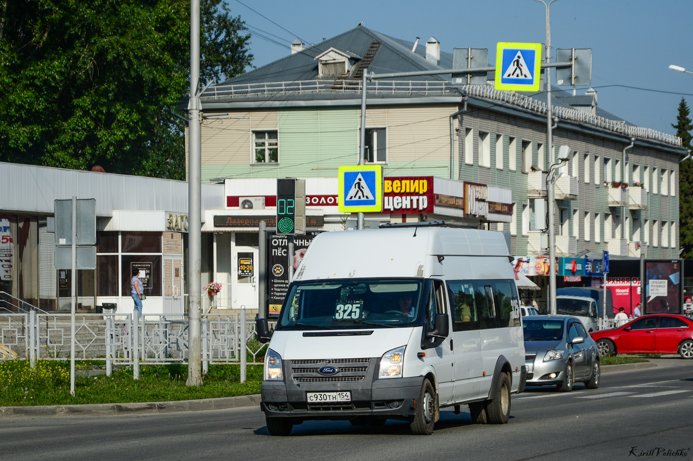 Novosibirsk region, Avtodom (Ford Transit) # С 930 ТН 154