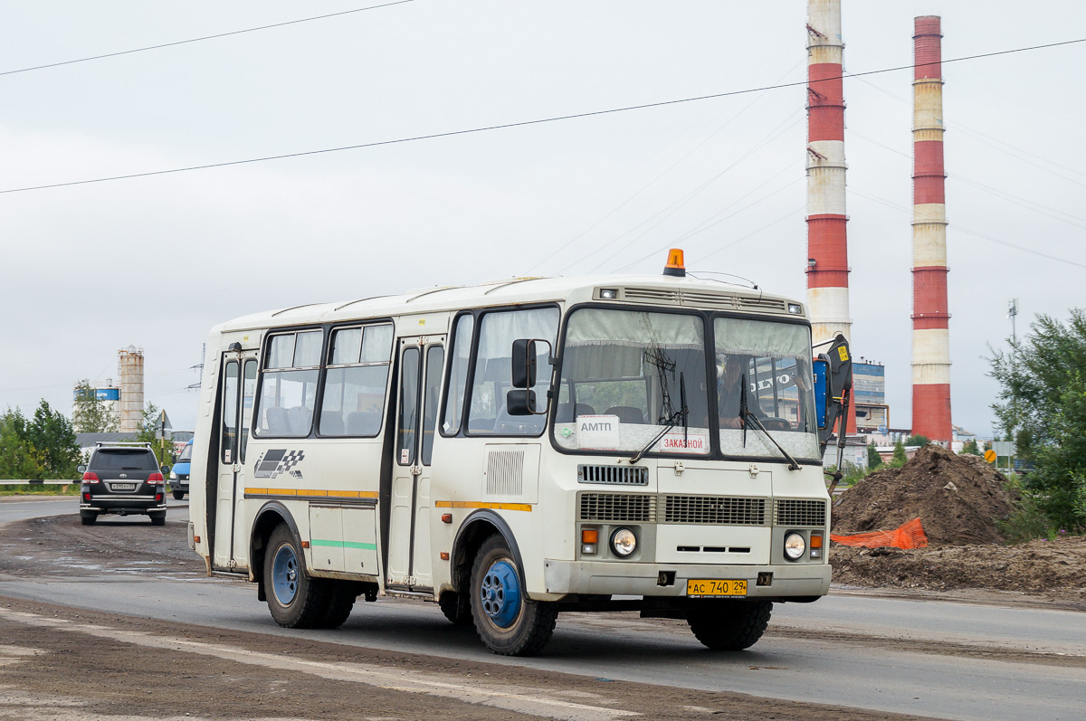 Архангельская область, ПАЗ-32054 № АС 740 29