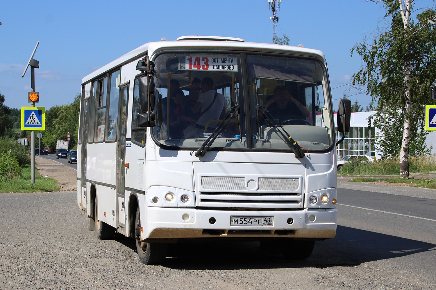 Кировская область, ПАЗ-320402-14 № М 554 РЕ 43