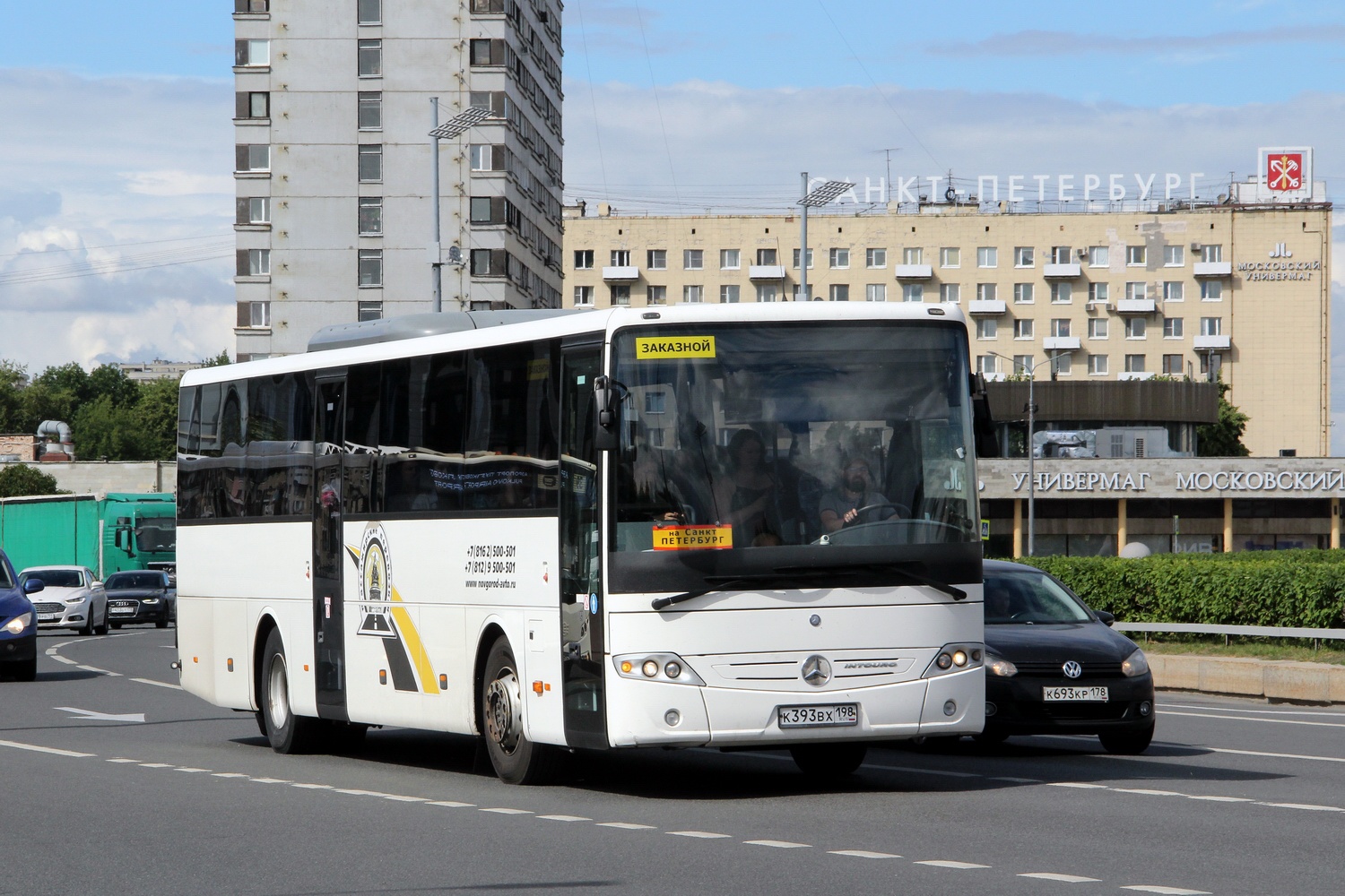 Санкт-Петербург, Mercedes-Benz Intouro II № К 393 ВХ 198