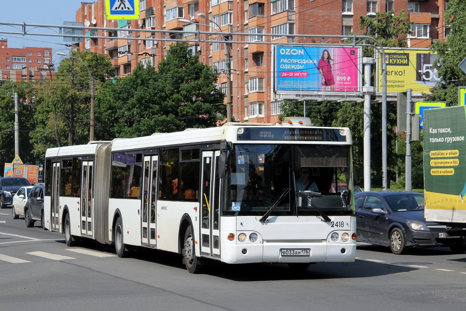 Санкт-Петербург, ЛиАЗ-6213.20 № 2418