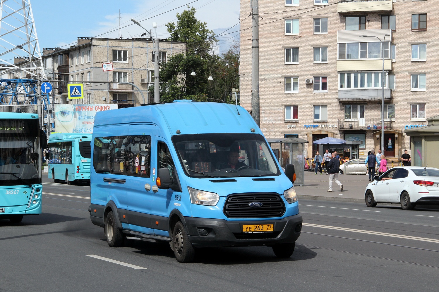 Ленинградская область, Ford Transit FBD [RUS] (Z6F.ESG.) № 9635