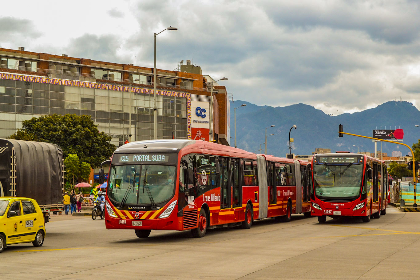 Колумбия, Marcopolo Gran Viale BRT S № U1485