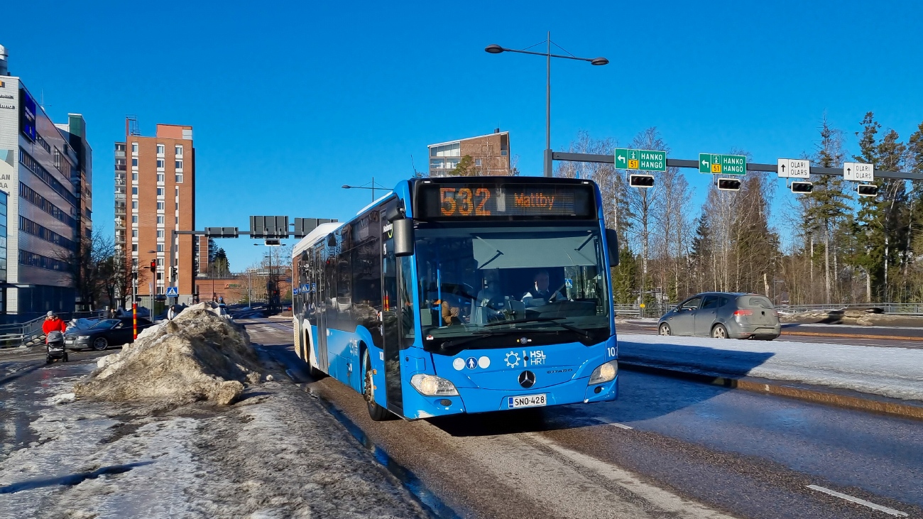 Финляндия, Mercedes-Benz Citaro C2 LE MÜ № 1028