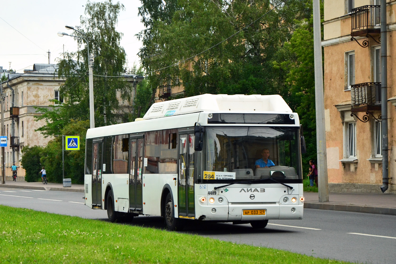 Санкт-Петербург, ЛиАЗ-5292.67 (CNG) № 4489