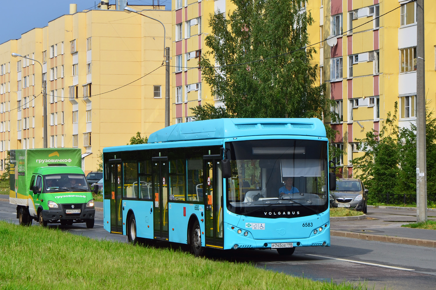 Санкт-Пецярбург, Volgabus-5270.G4 (CNG) № 6583