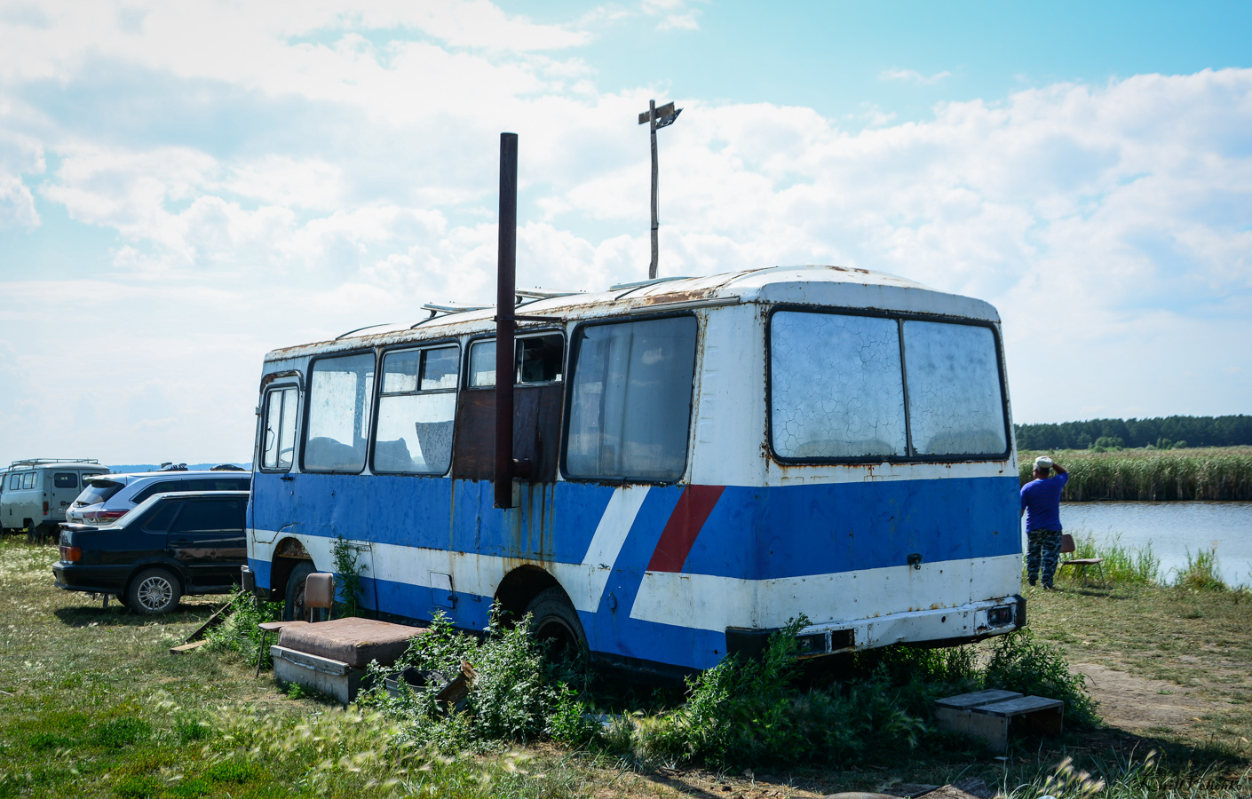 Novosibirsk region — No plates buses