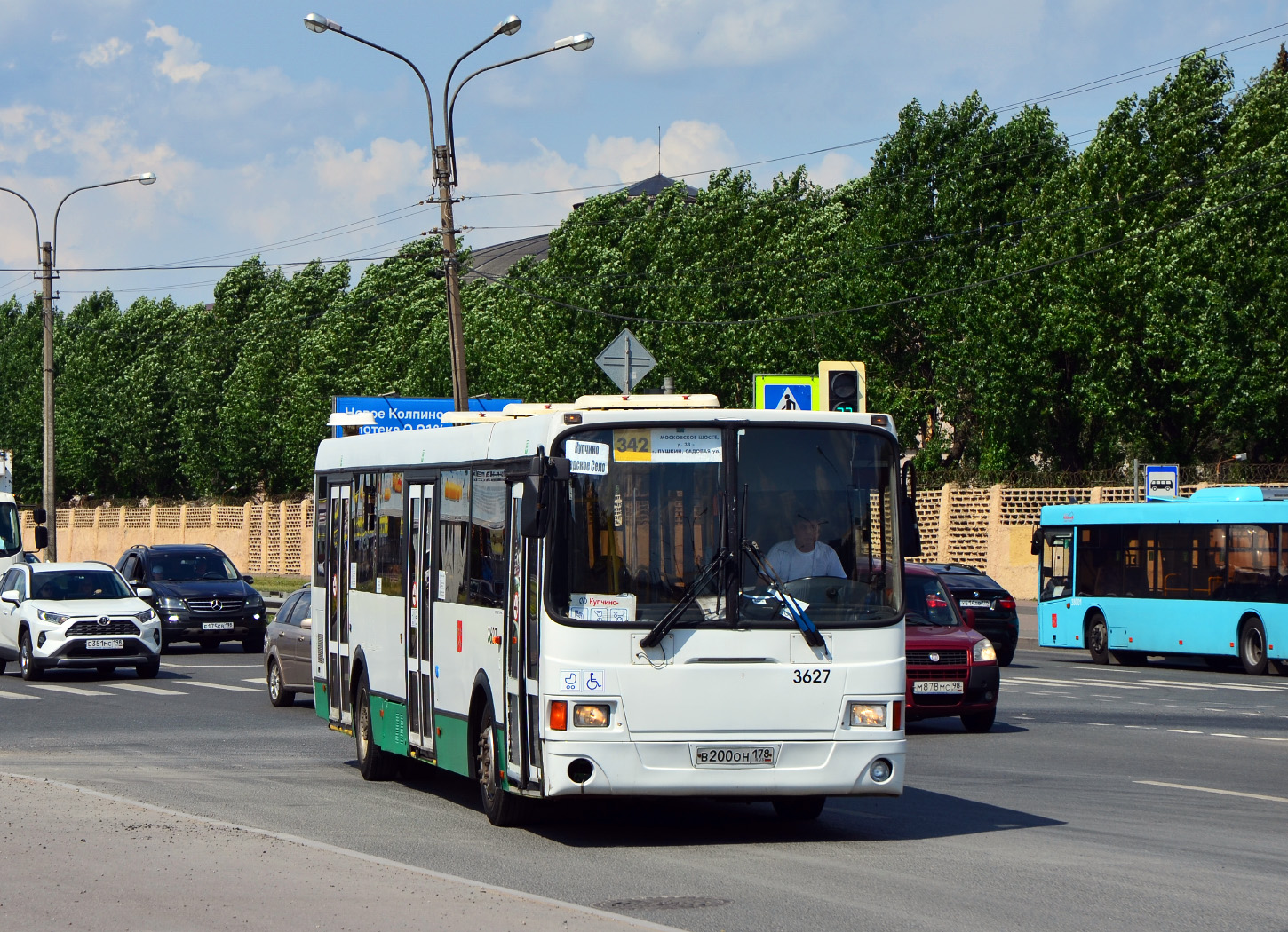 Санкт-Петербург, ЛиАЗ-5293.60 № 3627