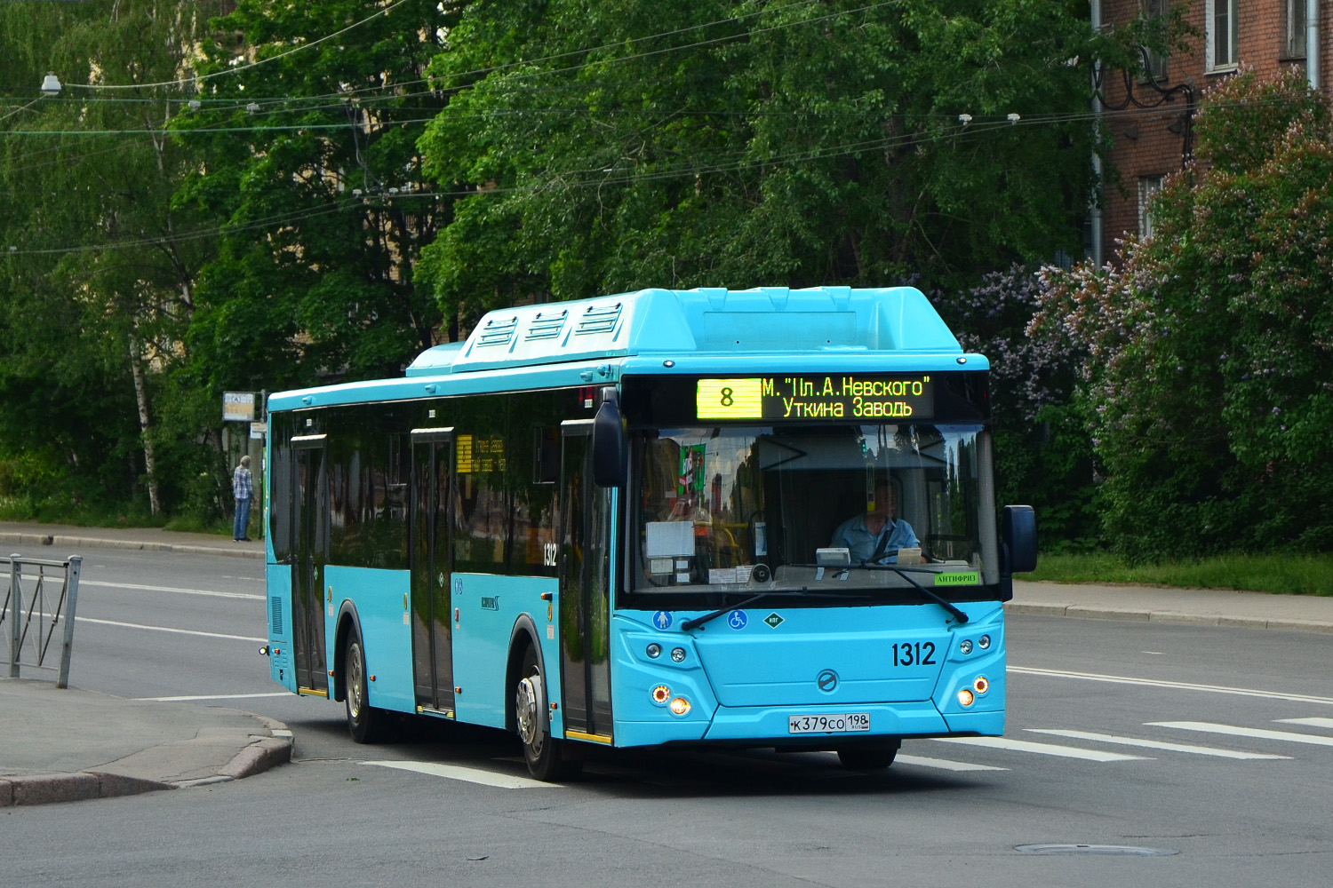 Санкт-Петербург, ЛиАЗ-5292.67 (CNG) № 1312