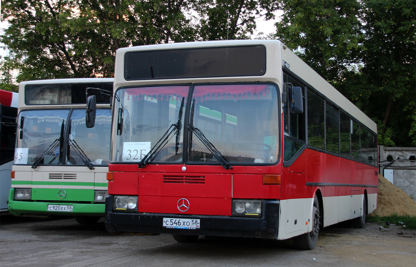 Penza region, Mercedes-Benz O405 Nr. С 546 ХО 58