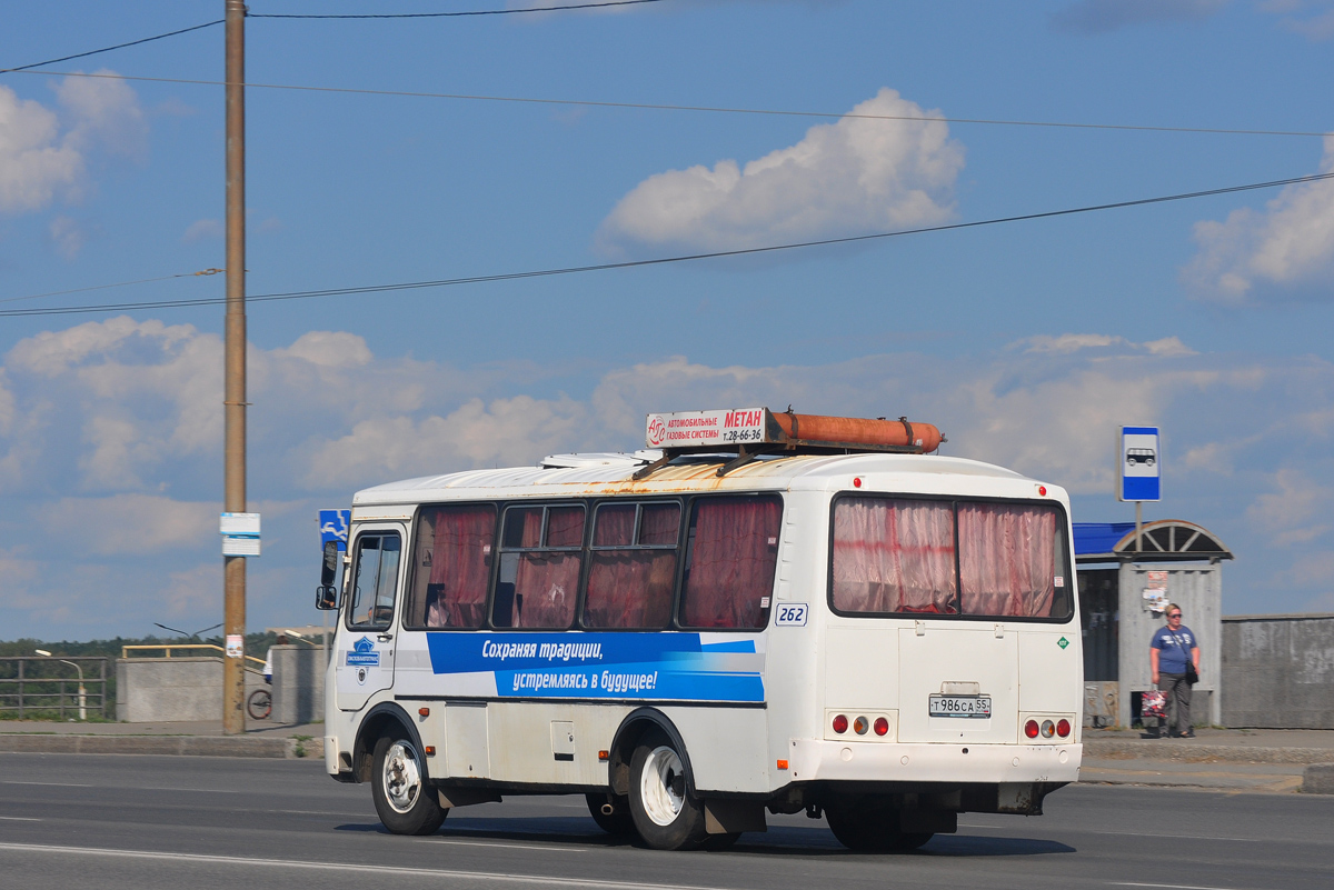 Омская область, ПАЗ-32054 № 262