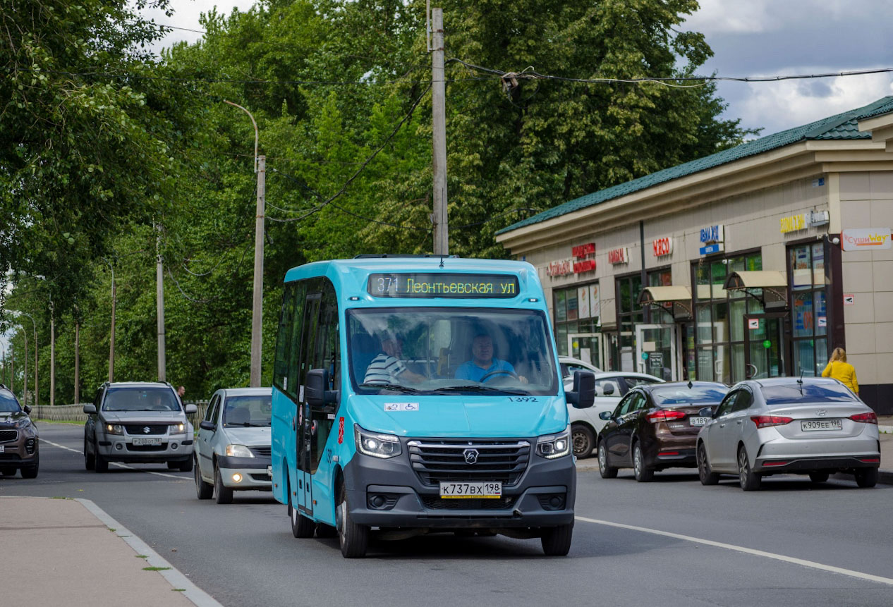 Санкт-Петербург, ГАЗ-A68R52 City № 1392