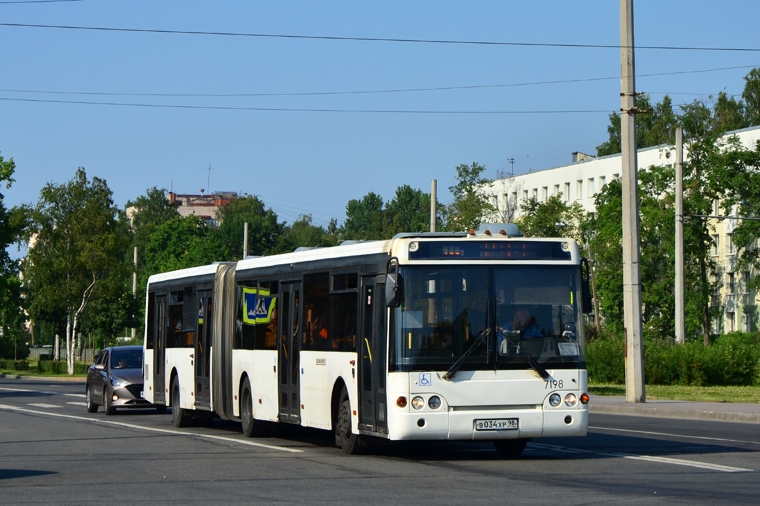 Санкт-Петербург, ЛиАЗ-6213.20 № 7198