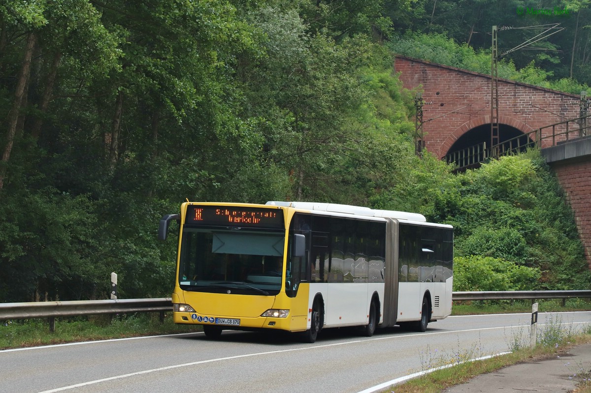 Рейнланд-Пфальц, Mercedes-Benz O530G Citaro facelift G № DÜW-CB 870