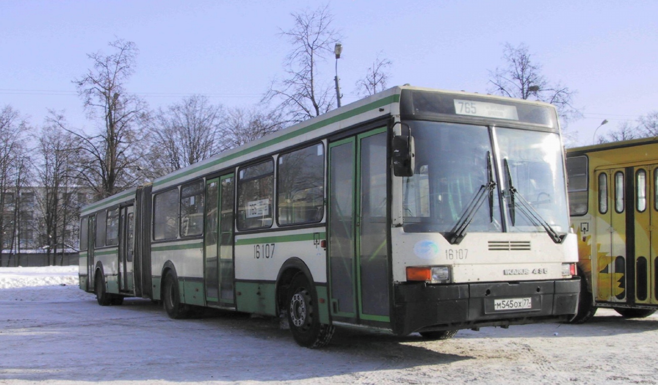 Москва, Ikarus 435.17 № 16107