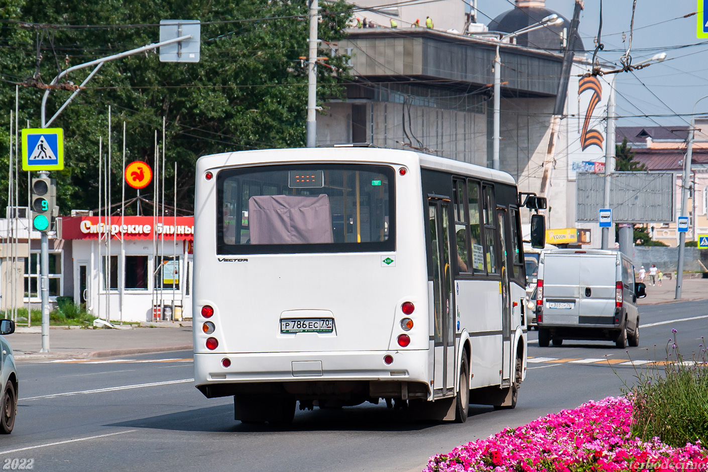 Томская область, ПАЗ-320414-14 "Вектор" № Р 786 ЕС 70