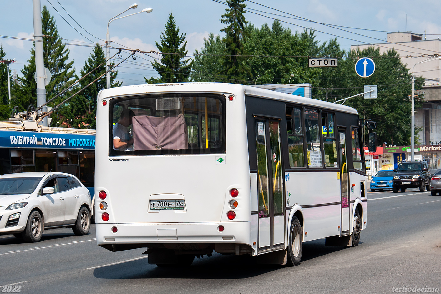 Томская область, ПАЗ-320414-14 "Вектор" № Р 780 ЕС 70