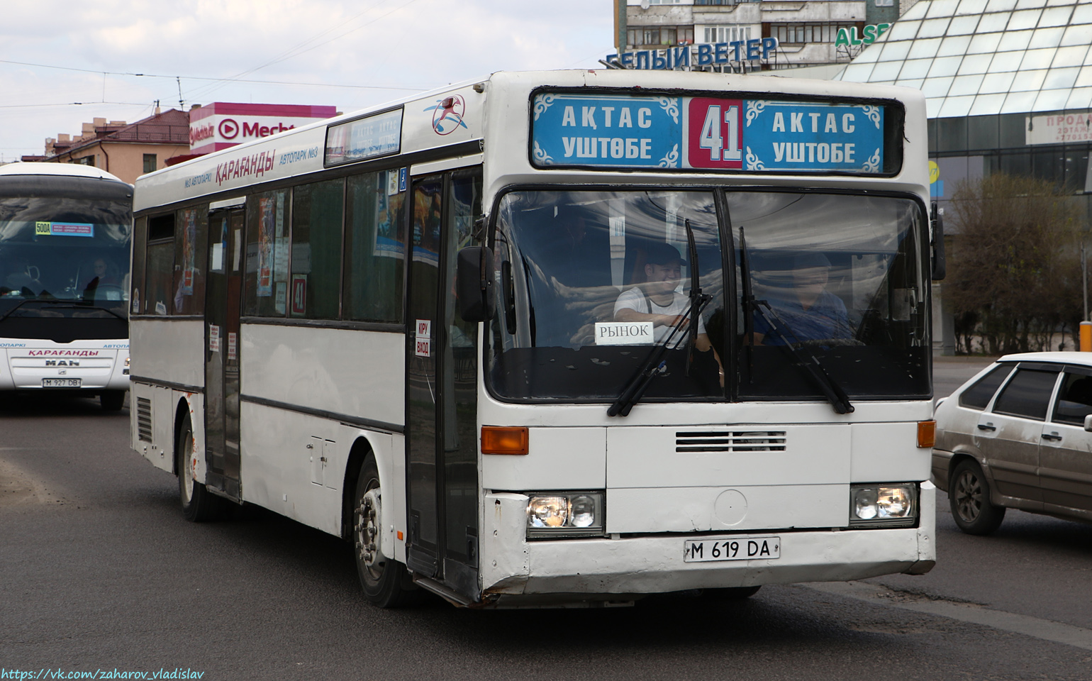 Карагандинская область, Mercedes-Benz O405 № M 619 DA