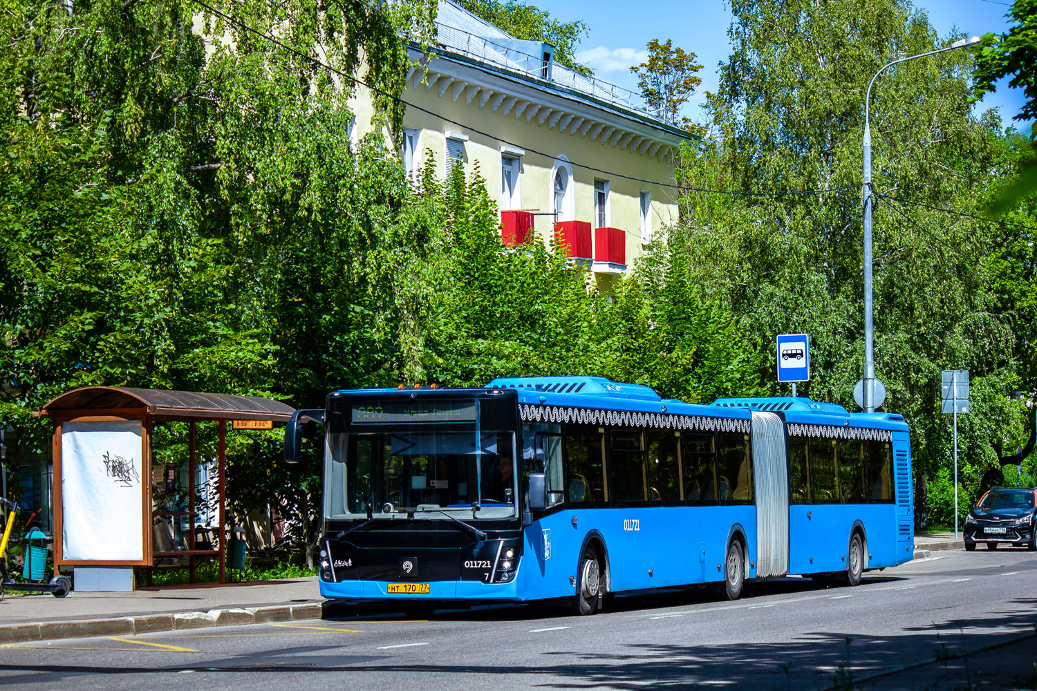 Москва, ЛиАЗ-6213.65 № 011721