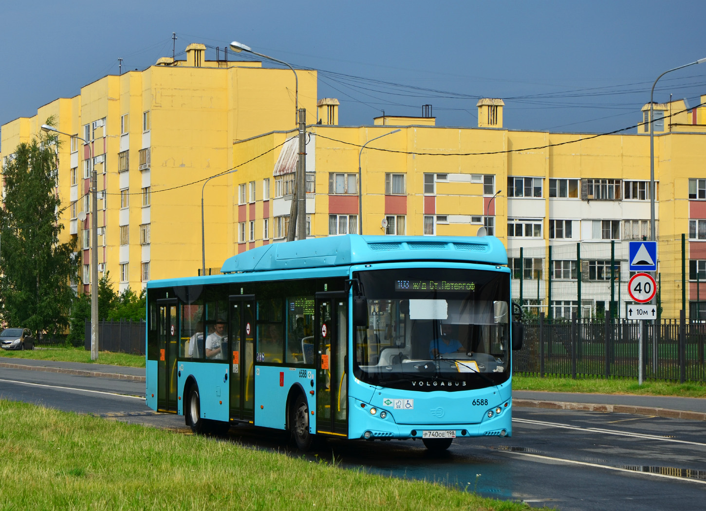 Санкт-Петербург, Volgabus-5270.G4 (CNG) № 6588