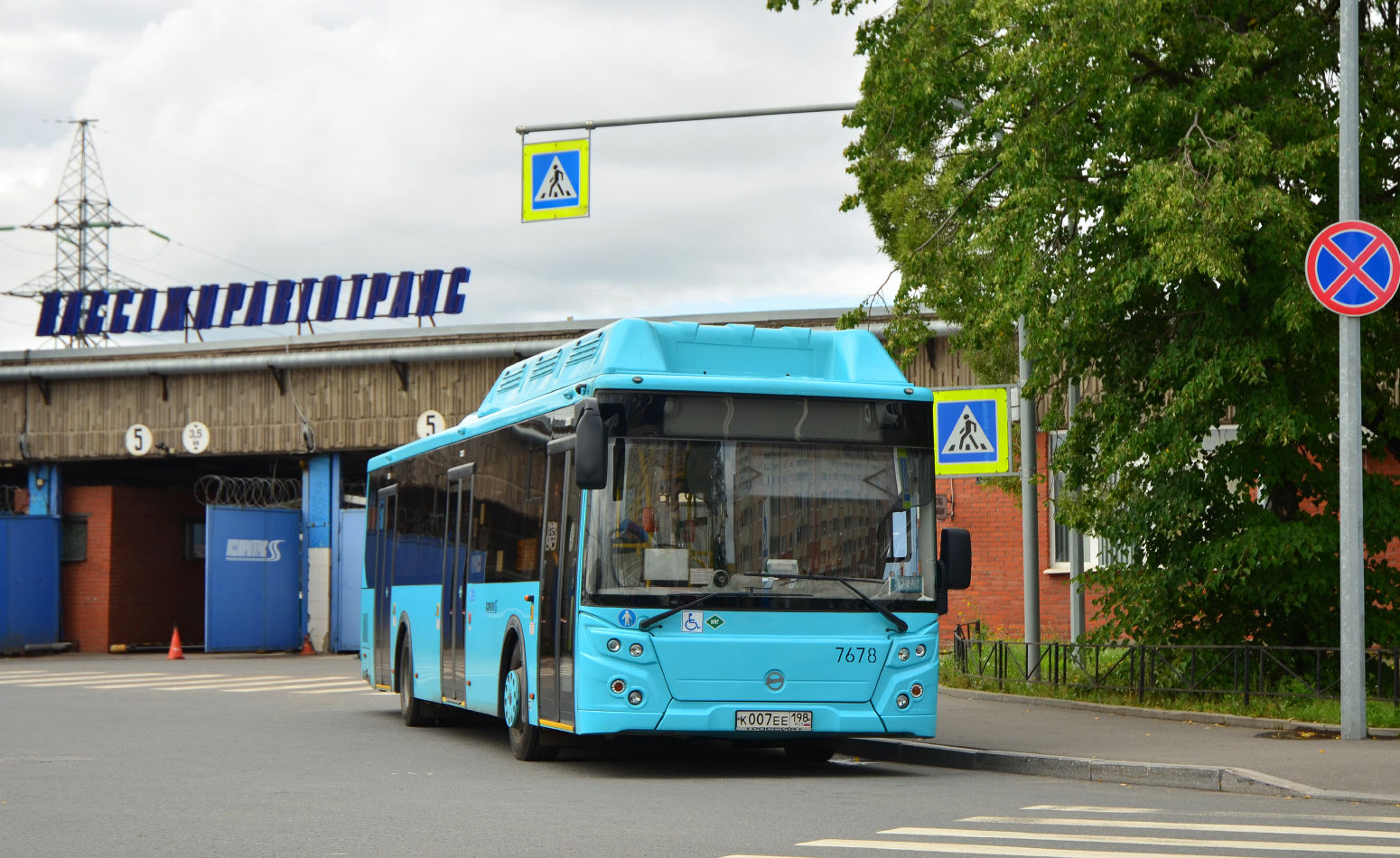 Санкт-Петербург, ЛиАЗ-5292.67 (CNG) № 7678