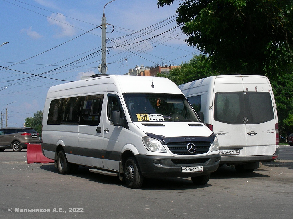 Нижегородская область, Луидор-22360C (MB Sprinter) № М 996 СА 152