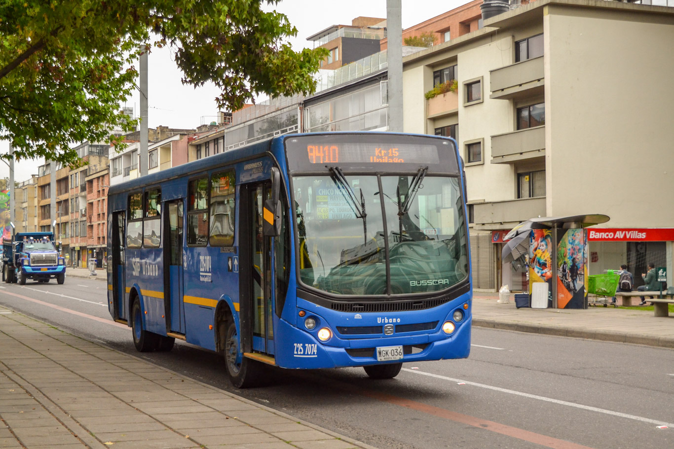 Колумбия, Busscar Urbanuss Pluss S3 № Z25-7074