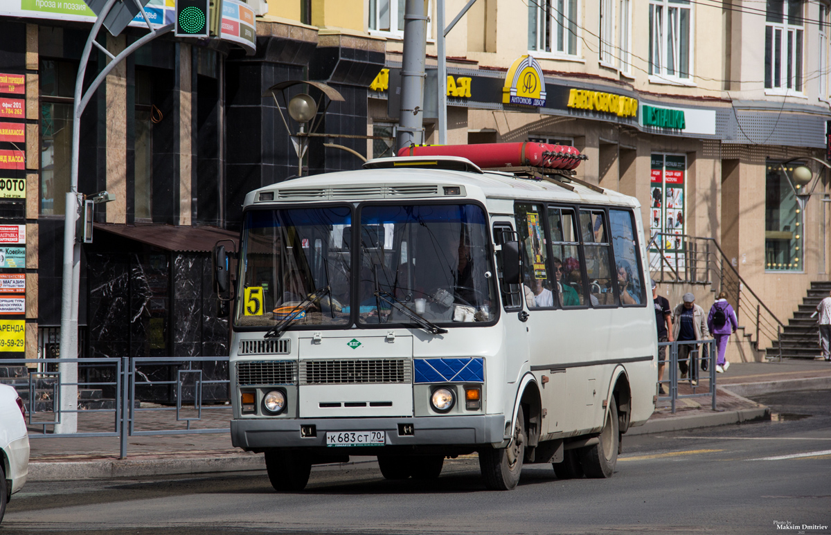 Томская область, ПАЗ-32054 № К 683 СТ 70