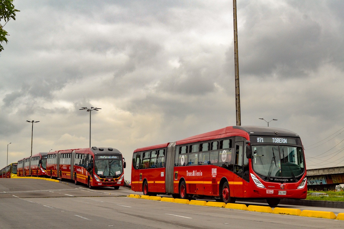 Колумбия, Marcopolo Gran Viale BRT S № U1048