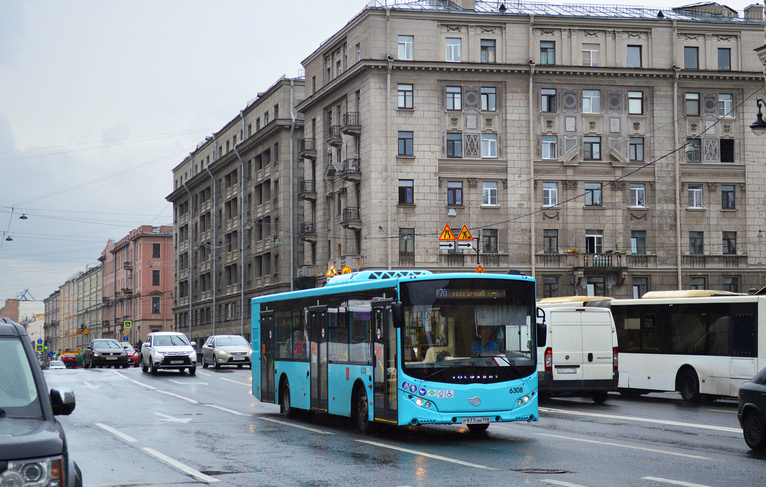 Санкт-Петербург, Volgabus-5270.G4 (LNG) № 6308