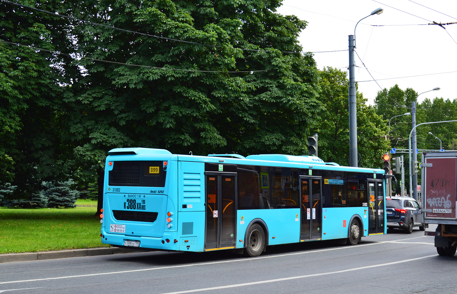 Санкт-Петербург, ЛиАЗ-5292.67 (LNG) № 31002