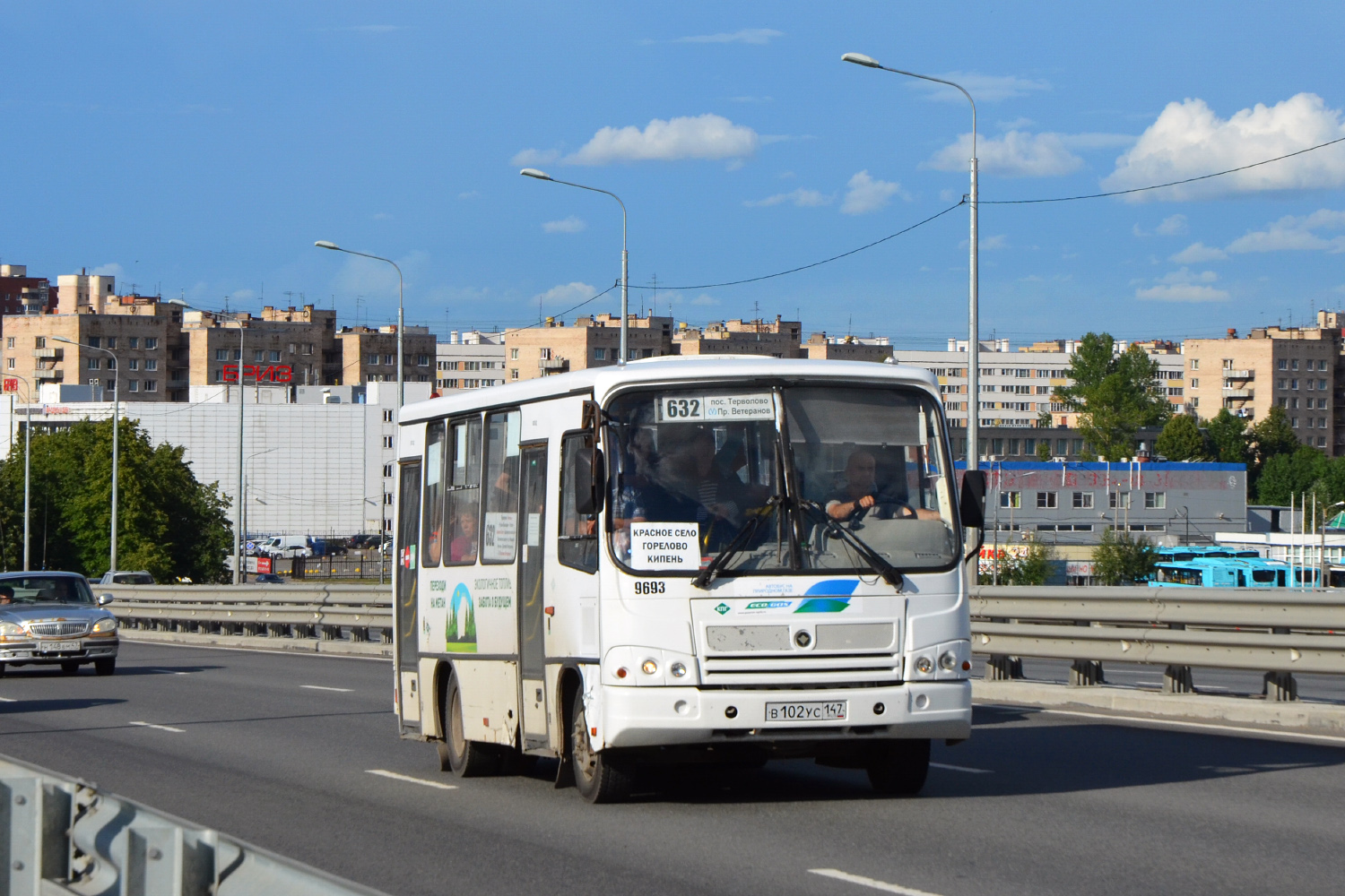 Ленинградская область, ПАЗ-320302-11 № 9693