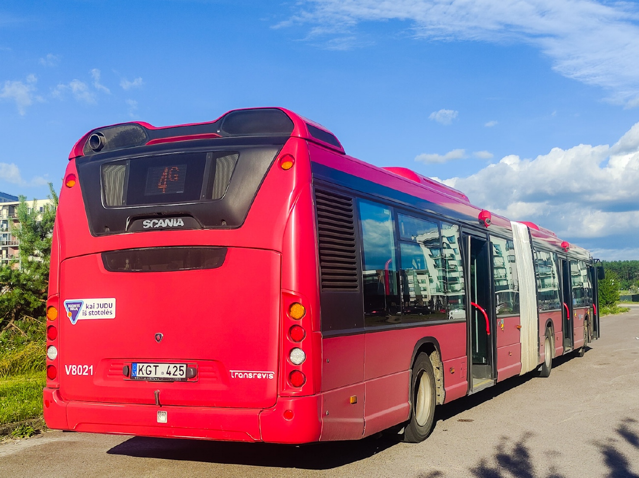 Литва, Scania Citywide LFA № V8021