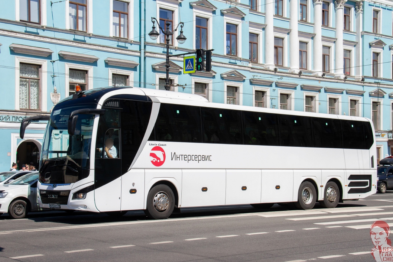 Санкт-Петербург, MAN R08 Lion's Coach L RHC444 L № В 592 ОУ 198
