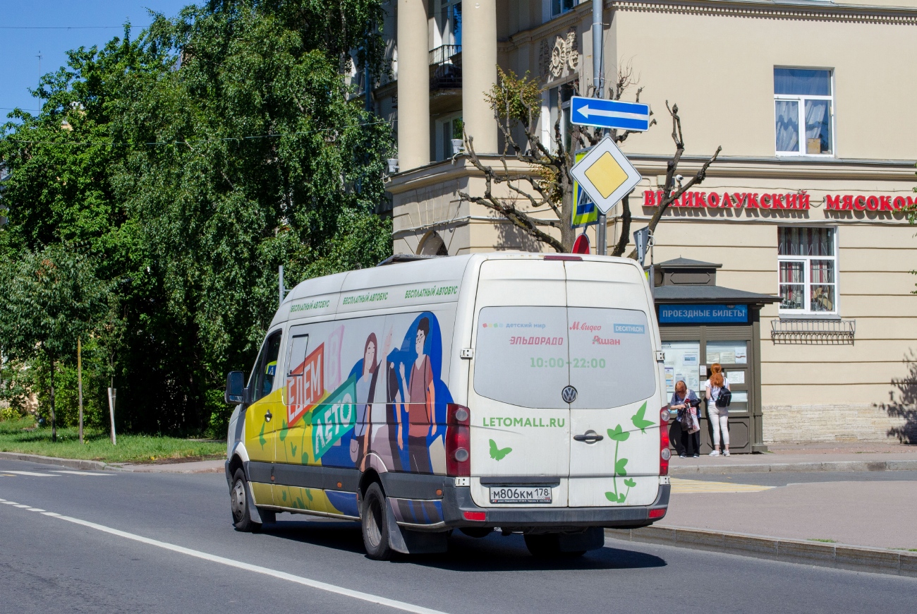 Санкт-Петербург, Луидор-223305 (Volkswagen Crafter) № М 806 КМ 178