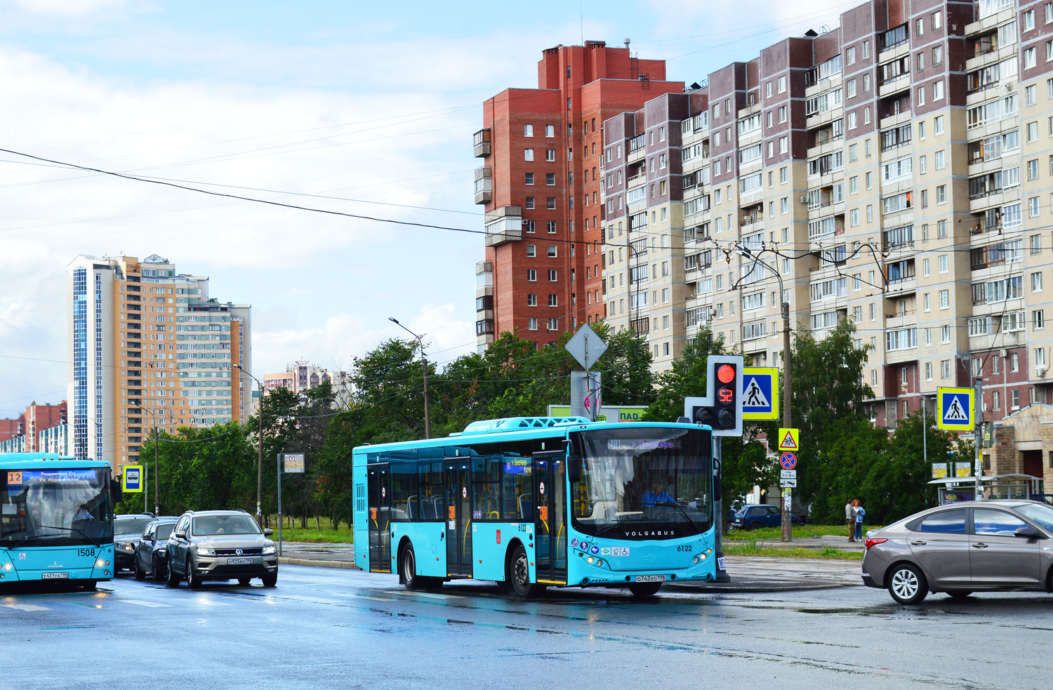 Sankt Peterburgas, Volgabus-5270.G2 (LNG) Nr. 6122