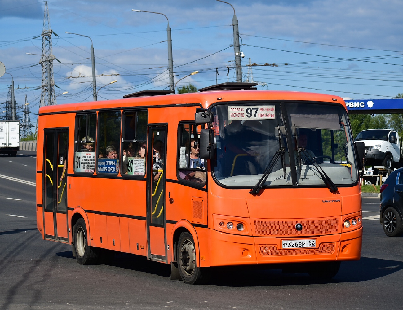 Нижегородская область, ПАЗ-320414-05 "Вектор" № Р 326 ВМ 152