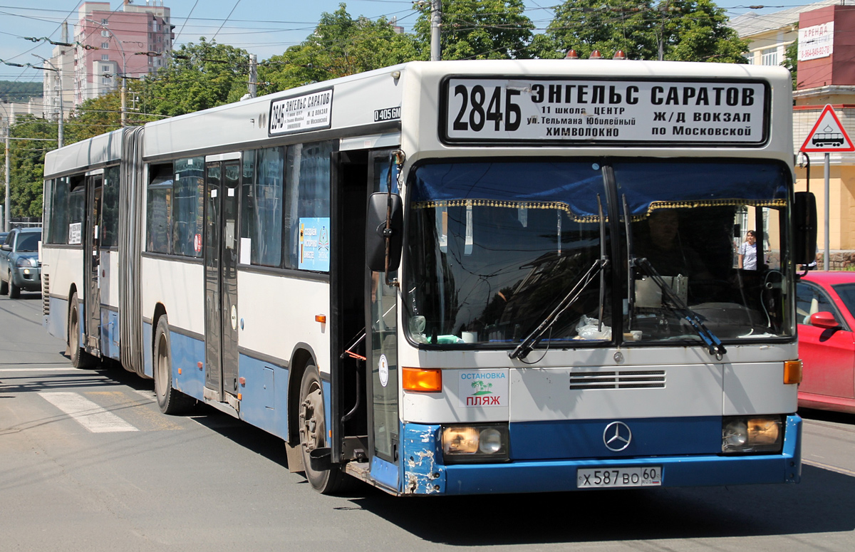 Саратовская область, Mercedes-Benz O405GN № Х 587 ВО 60