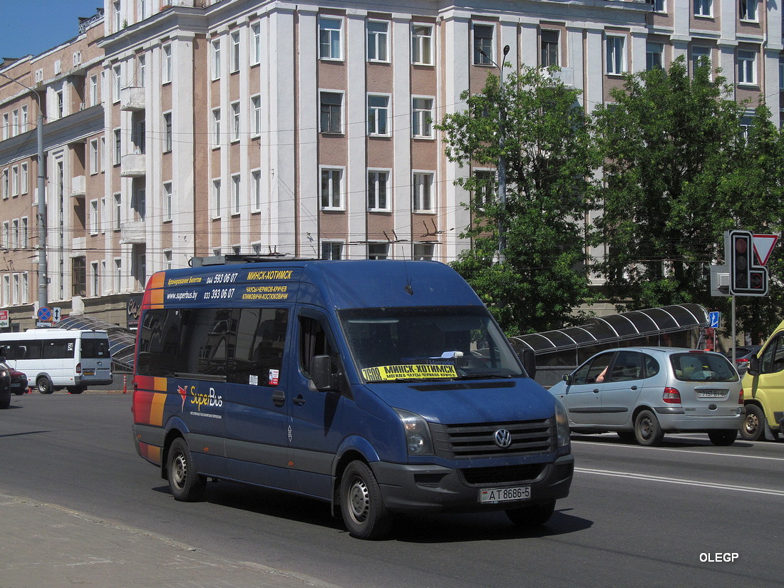 Минская область, Volkswagen Crafter № АТ 8686-5 Минская область, Volkswagen Crafter № АТ 8686-5