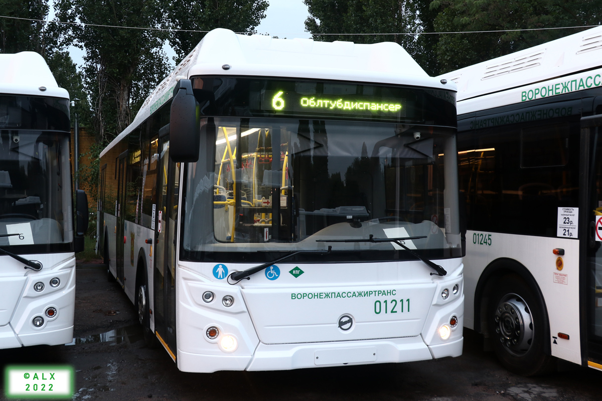 Воронежская область, ЛиАЗ-5292.67 (CNG) № 01211