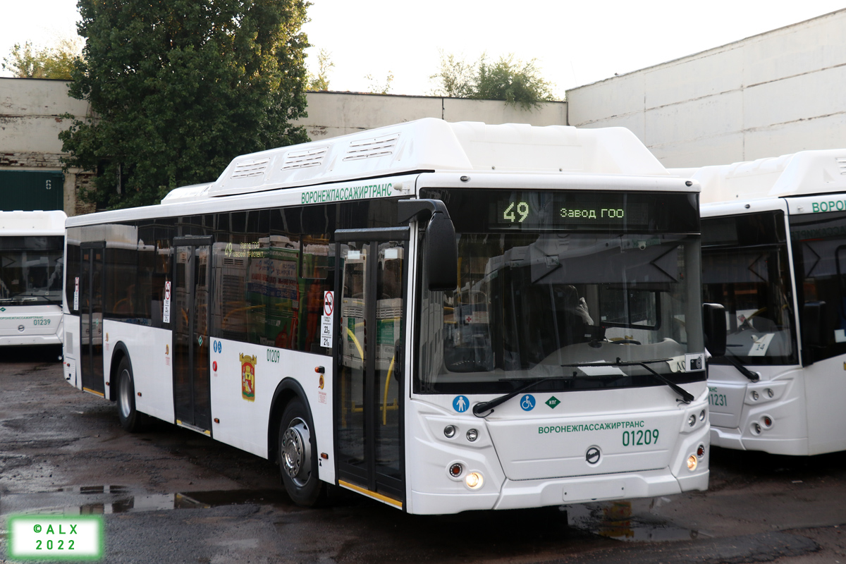 Воронежская область, ЛиАЗ-5292.67 (CNG) № 01209