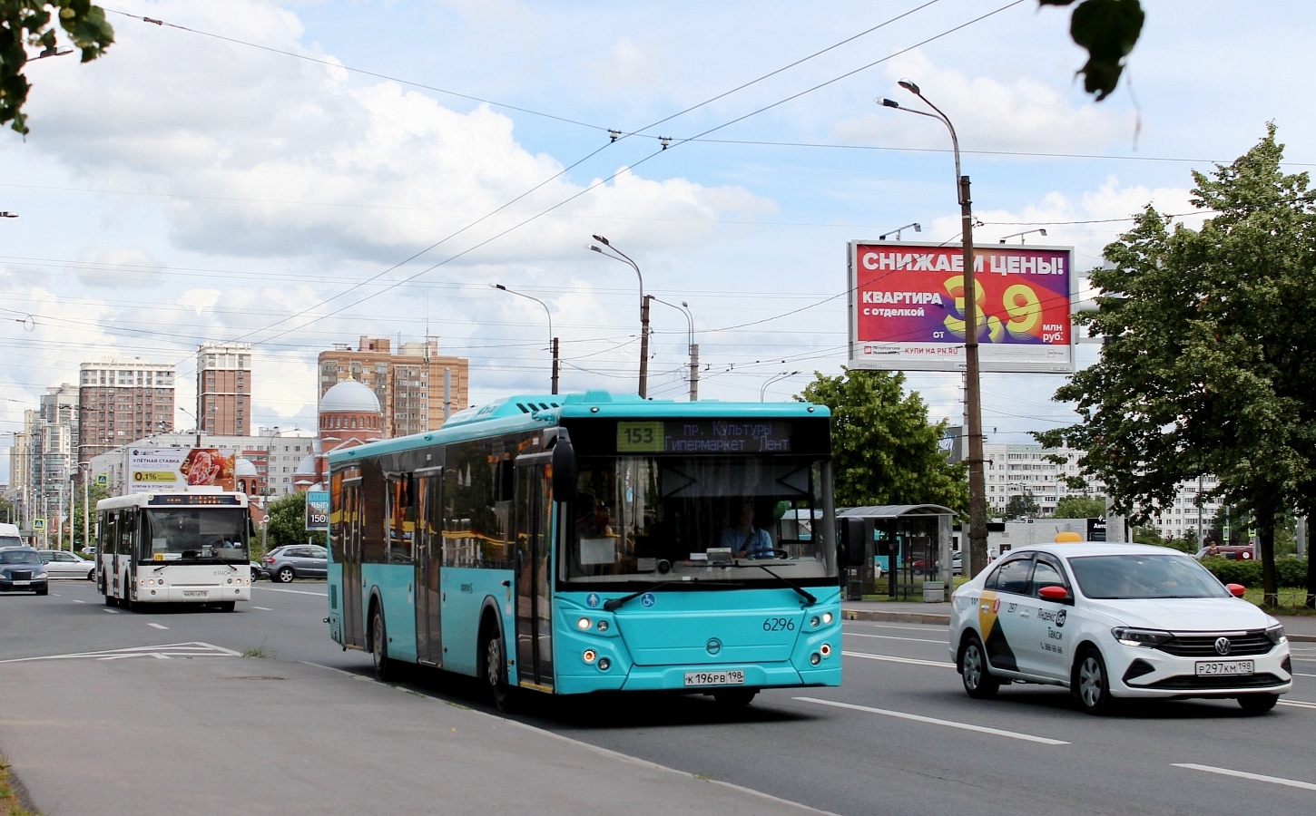 Санкт-Петербург, ЛиАЗ-5292.65 № 6296