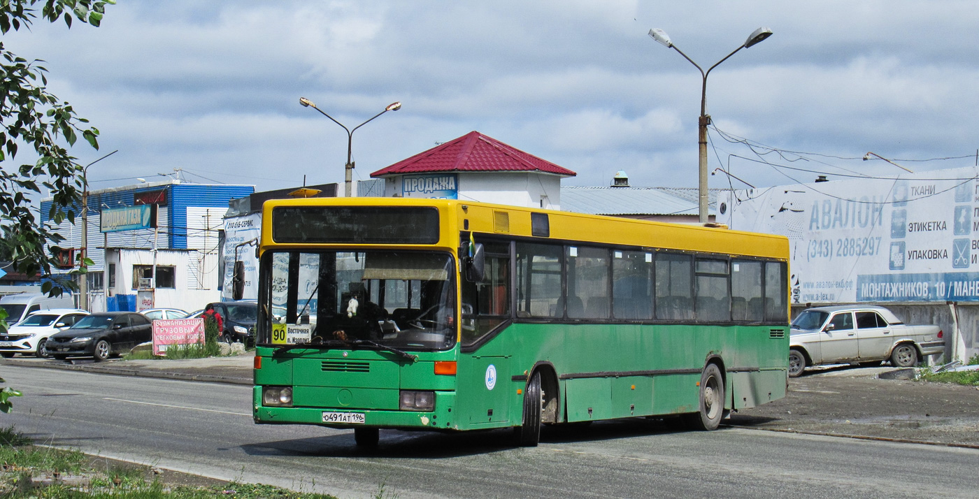 Свердловская область, Mercedes-Benz O405N № О 491 АТ 196